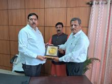A FORMAL MITTING WITH HONOURABLE VOICE CHANCELOR BARBU MUZAFFARPUR